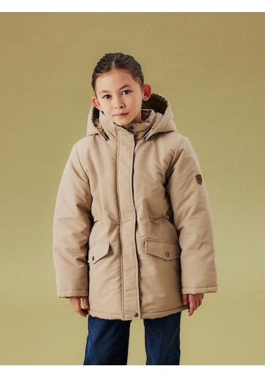 Name It Nkfmarlow Kız Çocuk Parka Mont 13244331 Bej