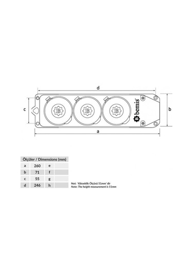 Üçlü Grup Priz BK6-2504-4615