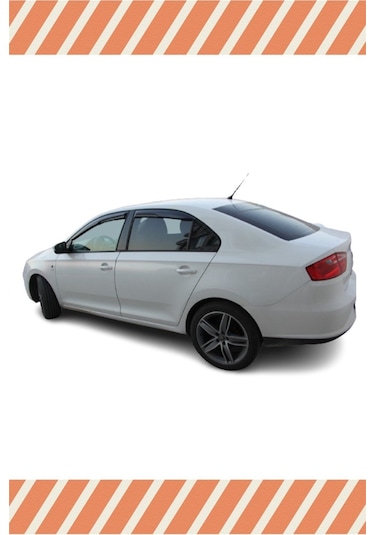 Seat Toledo 2013-2017 Modellerine Özel 4'lü Mügen Tip Cam Rüzgarlığı