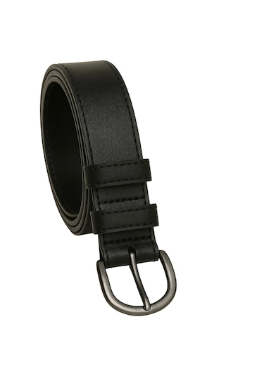 Kadın Kemer 2'li Set Deri Kot Ve Kumaş Çok Renkli