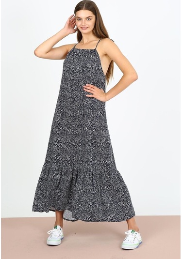 Alexandergardı Ip Bağlamalı Uzun Elbise (B21-47700)