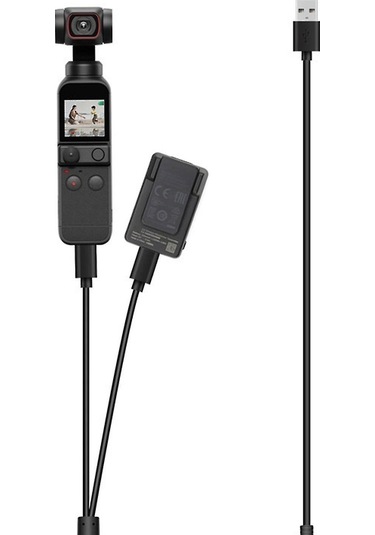 Osmo Pocket 2 Şarj Aksesuarları İçin 2'si 1 Arada Bağlantı Adaptö