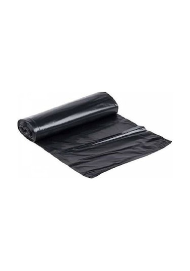 Siyah Orta Boy Çöp Poşeti 55X60 Cm 20 Li Rulo 5 Paket 100 Adet