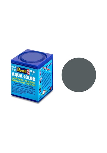 77 - Aqua Color Matt Dust Grey - Mat Boya- 18 Ml 1