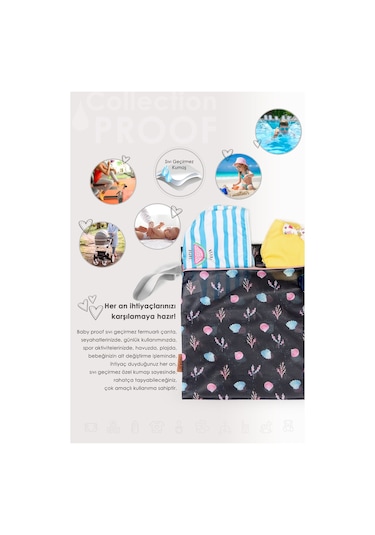 Proof Kirli Temiz Çantasi Sheni Çok Renkli