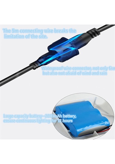 Tenfowee Güneş Enerjili 65w Led Tavan Lambası - 60 Işık Diyotlu, Ip66 Su Geçirmez, Uzaktan Kumandalı Beyaz