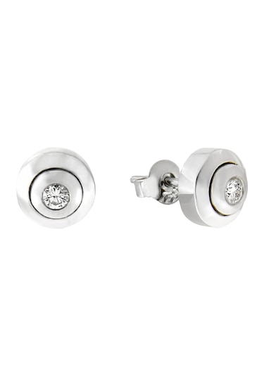 0.18 Ct Pırlanta Tektaş Küpe