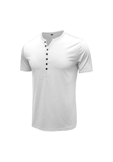 Siyah 2022 Yaz Yeni Erkek Giyim Moda Erkek Tişört Kısa Kollu Erkek Tişört Düz Renk Üstleri Siyah