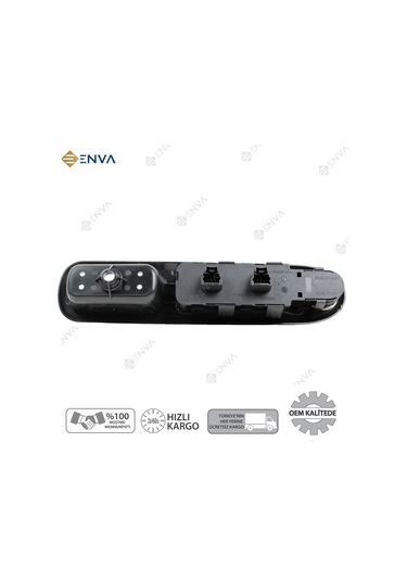 Peugeot 407 Sol Ön Dörtlü Cam Açma Düğmesi Anahtarı 2004-2011