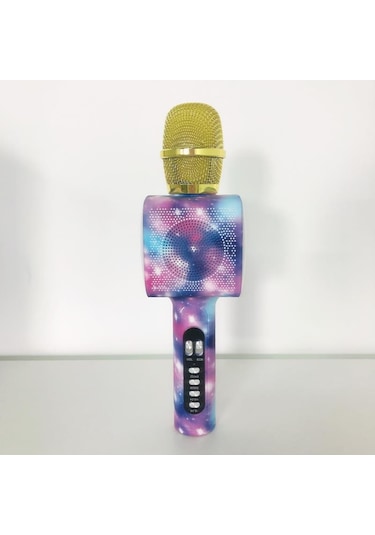 Doppler Stardust Karaoke Mikrofonu Ses Değiştirme Özellikli Işıklı