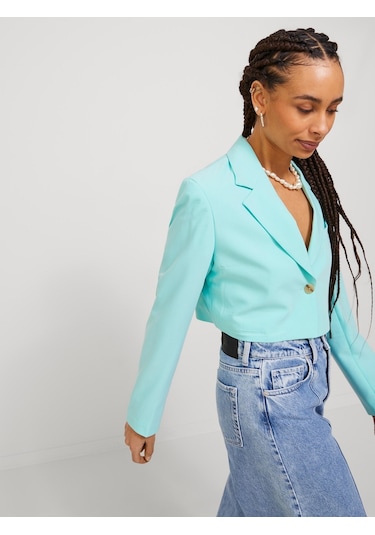 Jjxx Bayan Kısa Blazer Ceket 12224848 Yeşil