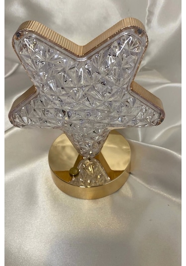 Masa Gece Lambası Led 3 Renk Büyük Boy Yıldız