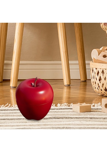 Homyl 3x Küçük Plastik Meyve Kapları Sevgililer Günü Kırmızı