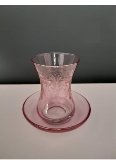 Decorium 6 Lı Çay Takımı Elit Pembe Pembe