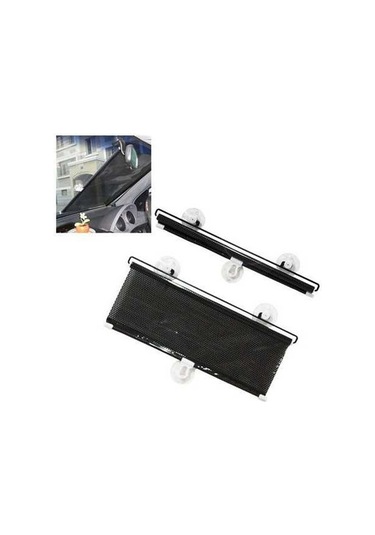 Tongxida Otomobil Ön Camı İçin Geri Çekilebilir Araba Pencere Güneşlik, 125cm X 58cm Boyut, Rastgele Renk