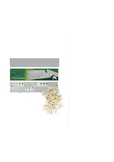 Sedef Plastik Okey Melamin Taşlı
