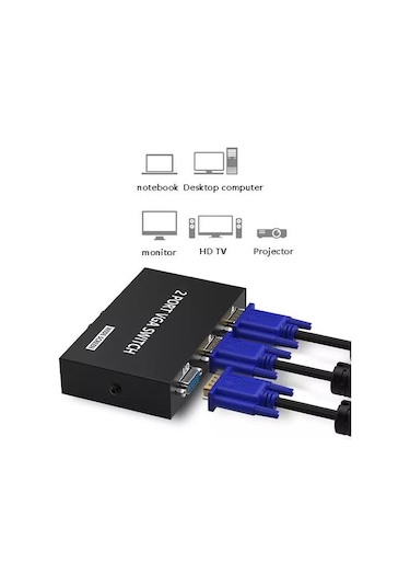 PrimeX PX-1260 2 Port VGA Splitter