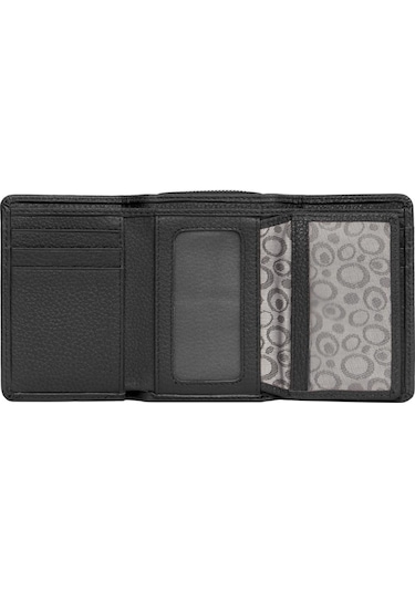 Cengiz Pakel Hakiki Deri Kadın Cüzdan-portföy 65275-Siyah