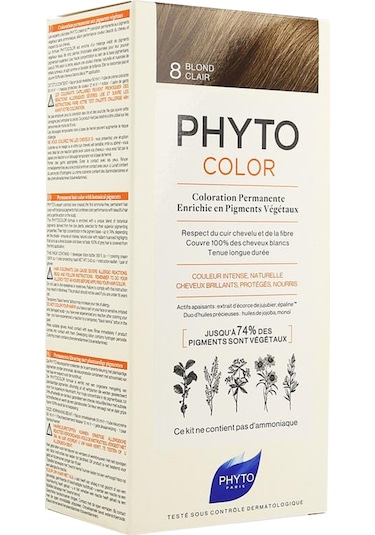 Phyto Phytocolor Bitkisel Saç Boyası No - 8 Sarı