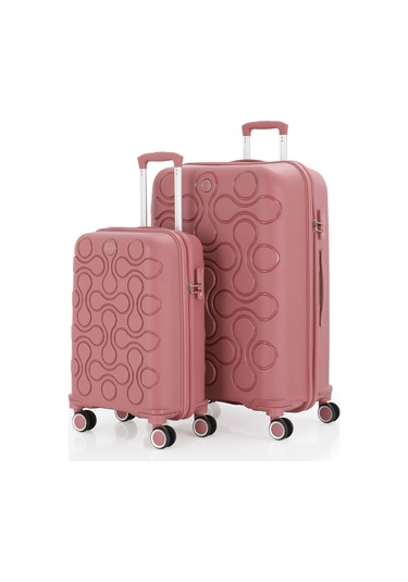 Mçs Polipropilen 2li Valiz Seti Büyük & Kabin V376 S23sy1000050-set 00418 Koyu Pudra