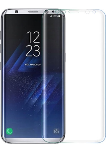 Samsung Galaxy Uyumlu S8 + Plus Süper Pet Nano Kırılmaz Ekran Koruyucu