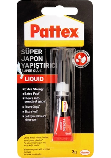 Pattex Süper Japon Yapıştırıcı 3 G 6'lı Henkel