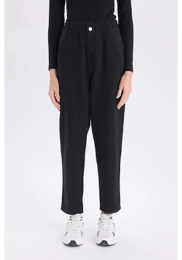 Defacto Siyah Kadın Pantolon S2790az/bk81 Siyah