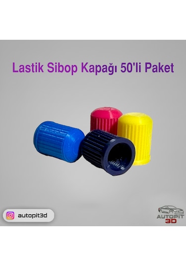Lastik Subap Kapağı 50 Li Paket
