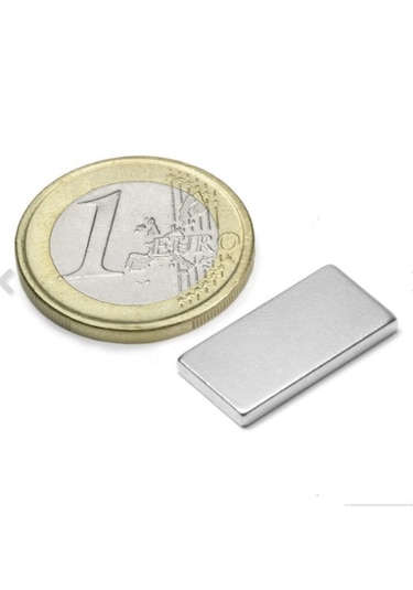 20 Adet 20x10x2 Köşeli Neodyum Magnet