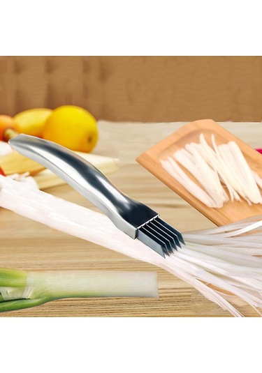 Doğranmış Soğan Doğrayıcı Paslanmaz Çelik Dilimleme Aleti Mutfak Aletleri Nıunıu Diğer