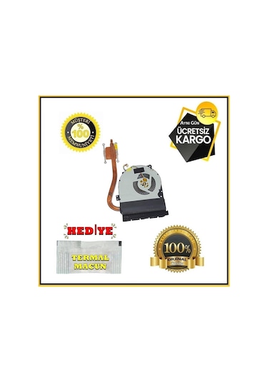 Asus X550E Serisi Cpu Heatsink Soğutucu Fan 13N0 Pza0101