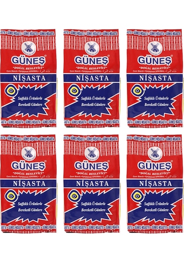 Güneş Mısır Nişastası 800 Gr X 6 Adet