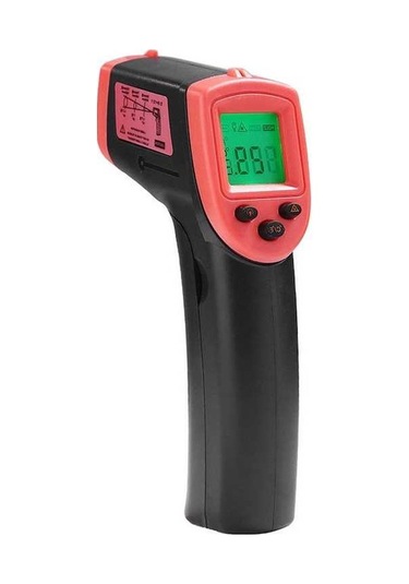 Moly Endüstriyel Kısa Mesafe Kırmızı İriye Termometre -50 C 600 C Pil Dahil Değil Hw600 - Kızılötesi Sıcaklık Ölçer - Güvenli Kullanım İçin Uygun
