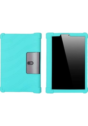 Microcase Lenovo Uyumlu Yoga Smart Tab Tb-X705F Silikon Kılıf Turkuaz