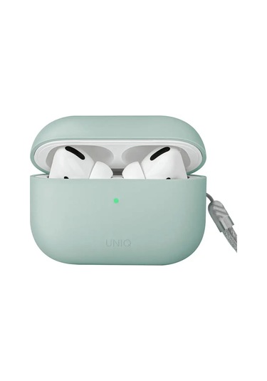 Unıq Airpods Uyumlu Pro 2 İçin Lıno Silikon Kılıf Bilek Askısı İle 147855459 Yeşil