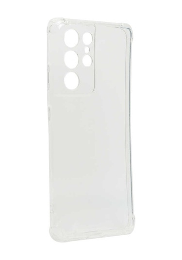 Galaxy S21 Ultra Kılıf Zore Kamera Korumalı Nitro Anti Shock Sili Renksiz