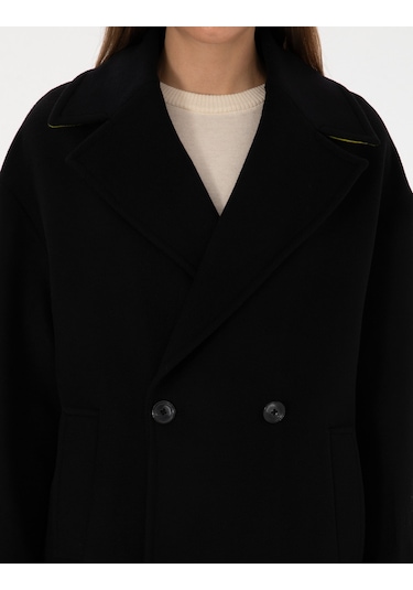 Pierre Cardin Kadın Siyah Kaban 50314272-vr046 Siyah