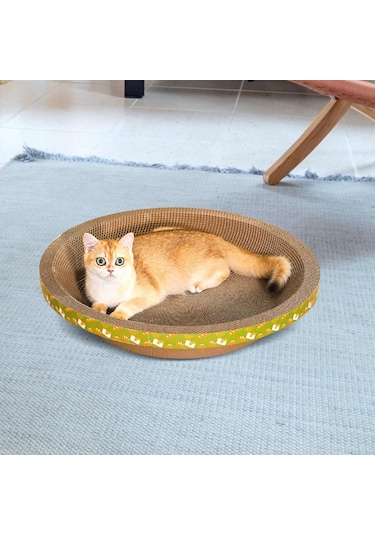 Suntek Kedi Tırmığı Karton Salon Yatakları Mat 35cmx35cmx8cm