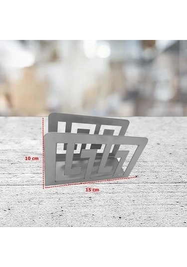 Glare Peçetelik Paslanmaz Çelik Motif Çok Renkli