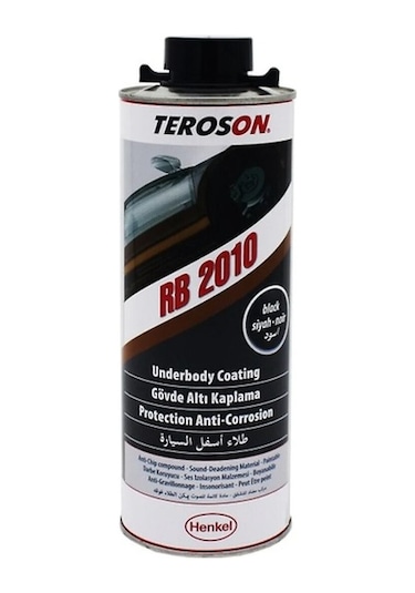 Teroson RB-2010 Pütür Araç Altı Kaplama Siyah 1 L