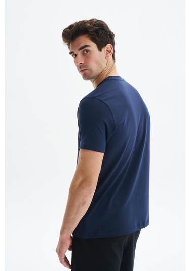 Arma Erkek Regular Fit Yazı Baskılı Süprem Bisiklet Yaka Tişört Y29344472402 Lacivert