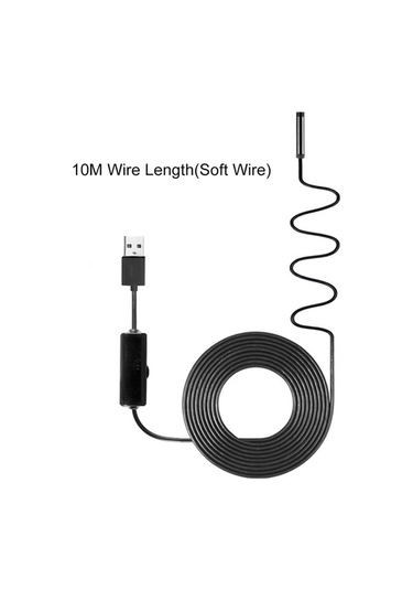 8mm Usb Endoskop: 1280x960 Hd Kameralı, 8 Led Işıklı, Ip67 Su Geçirmez - Sabit/yumuşak Kablolu 2-10m Seçenekli Çok Renkli Çok Renkli