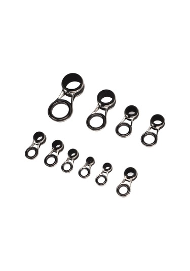 Xindoker Stok Makyat Çelik Seramik Oluklu Olta Çubuk Rehberleri Seti - Tüm Olta Çeşitlerine Uygun, Dökümönü Azaltan, Koli Halinde Sağlanır