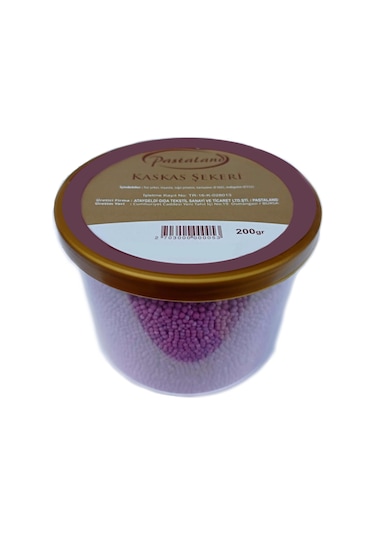Pastaland Kaskas Şekeri Mor 200 G