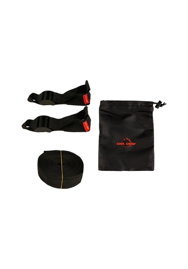 Cool Camp Cf-711 Piramit Çadır Direği Tutucu Çadır Aksesuarları Kanopi Direği Sabit Ayar Tokası Siyah