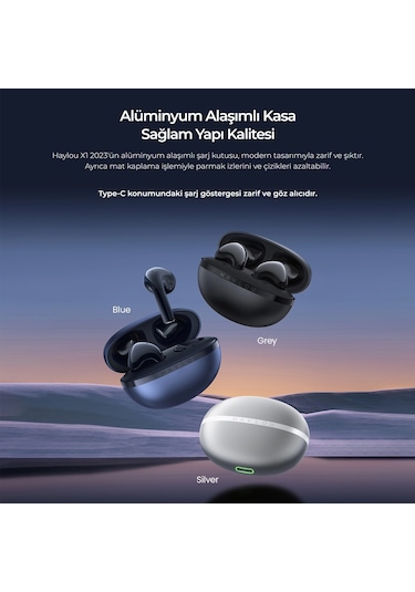 Hallow Haylou X1 2023 TWS Bluetooth 5.3 Kulak İçi Kulaklık