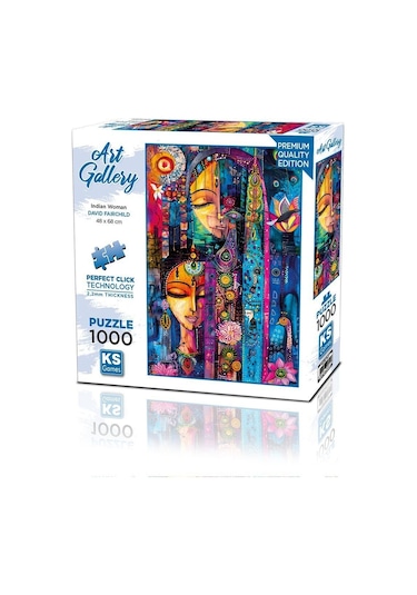 20851 Puzzle 1000 İndian Woman