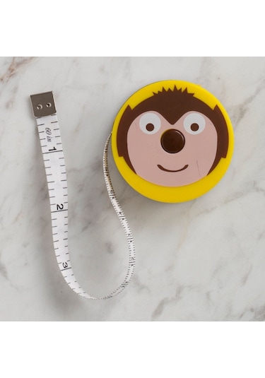 Büro Ev Ofis İçin 1,5mt Ölçer Sarı Şerit Metre Sevimli Motif Mezura Diğer