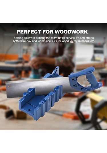 Carrier- Practical Tools, "45 22.5 90 Açılı Ahşap Kesme Kutusu -