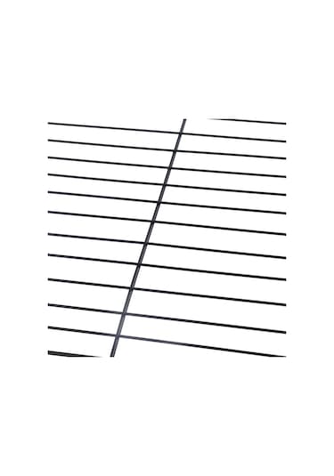 Hfambition 13 İnç Demir Üç Katlı Pasta Kurutma Rafı, Fırında Pişirme Ve Hızlı Soğutma, Hamur İşleri Ve Atıştırmalıklar İçin Kullanıma Uygun Siyah